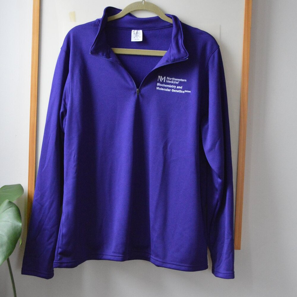 NWOT Northwestern Pullover Lightweight Sweatshirt Embroidered 2024 Size XL